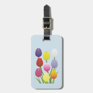 Tulip-Blume Gepäckanhänger