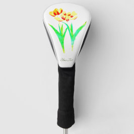 Tulip Blume Golf Head Cover Headcover