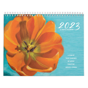 Tulip-Blume-Kalender 2023 Kalender