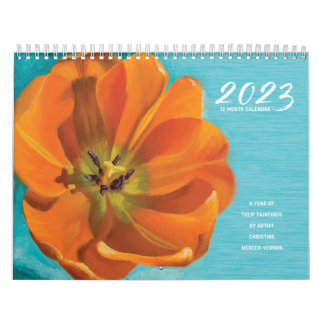 Tulip-Blume-Kalender 2023 Kalender