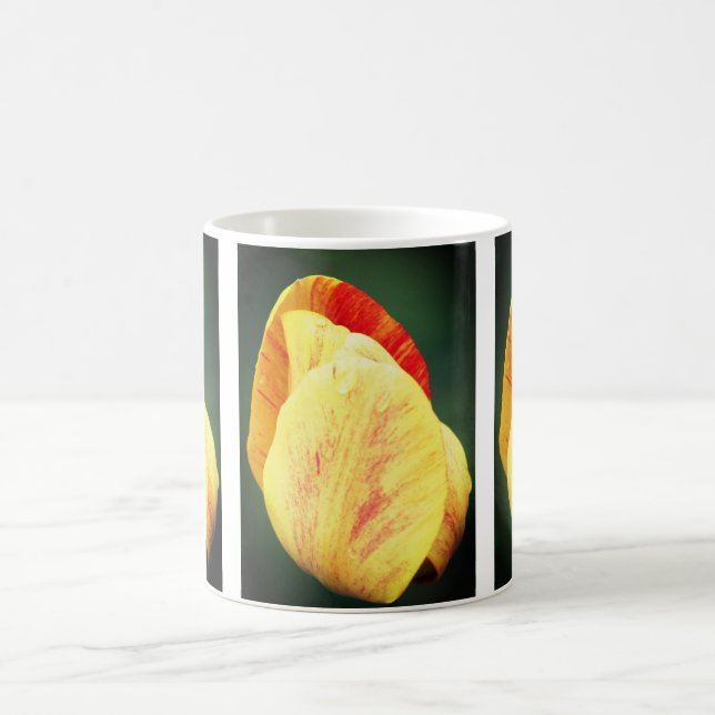 Tulip Blume Petals Kaffeetasse (Mittel)