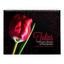 Tulip Blumengärten 12 Monate Kalender Länge