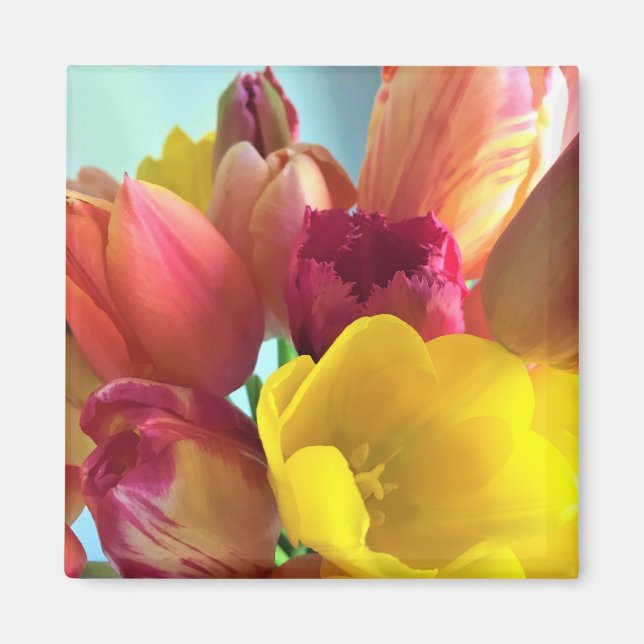 Tulip Bouquet Magnet (Vorne)