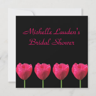 Tulip Bridal Dusche Einladung