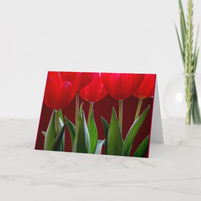 Tulip Card 2 Karte (Vorderseite)