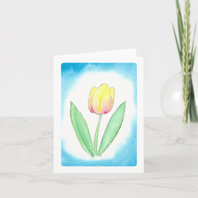 Tulip Card Karte (Vorderseite)