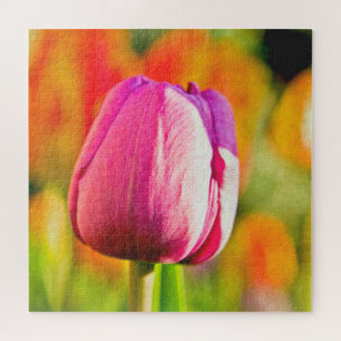 Tulip Collage Puzzle