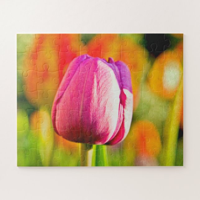 Tulip Collage Puzzle (Horizontal)