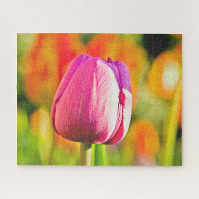 Tulip Collage Puzzle (Horizontal)