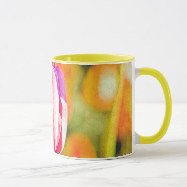 Tulip Collage Tasse (Rechts)