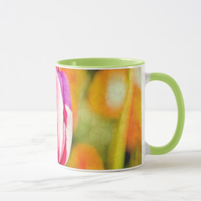 Tulip Collage Tasse (Rechts)