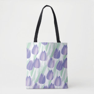 Tulip Design: helle violette Blüte.
