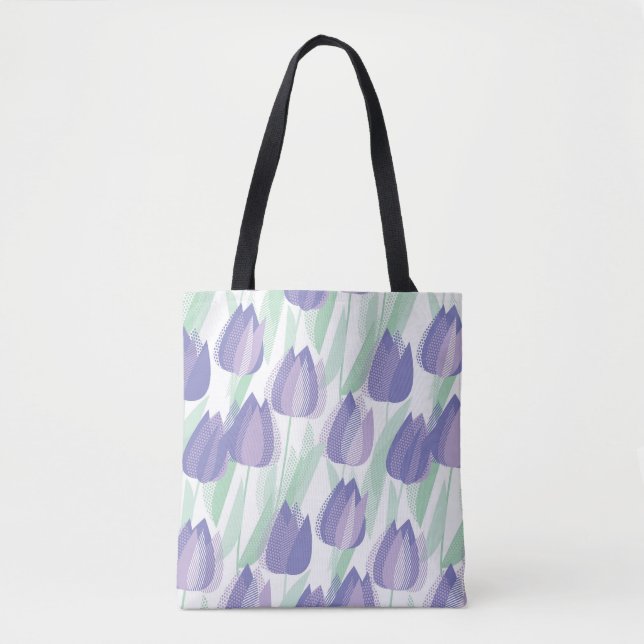 Tulip Design: helle violette Blüte. (Vorderseite)