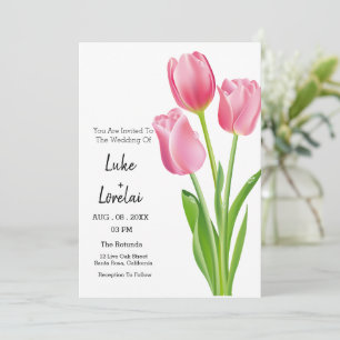 Tulip Elegant Hochzeit Einladung anpassen
