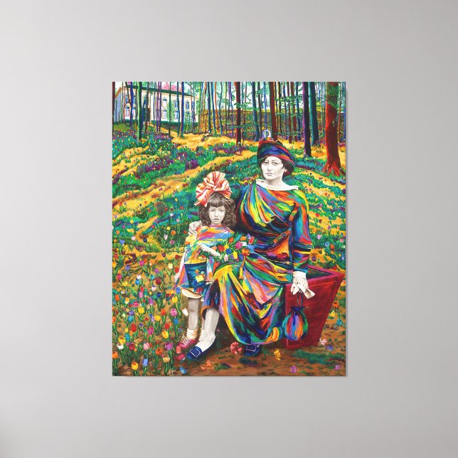 Tulip Erinnerungen Leinwanddruck (Vorderseite)