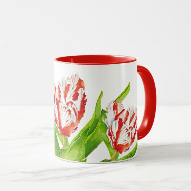 Tulip Estella Rijnveld auf einer Combo-Tasse Tasse (VorderseiteRechts)