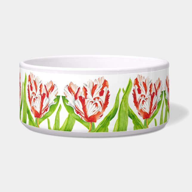 Tulip Estella Rijnveld auf einer Salad Bowl Napf (Vorderseite)