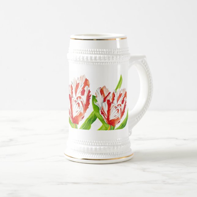 Tulip Estella Rijnveld on a Stein Bierglas (VorderseiteRechts)