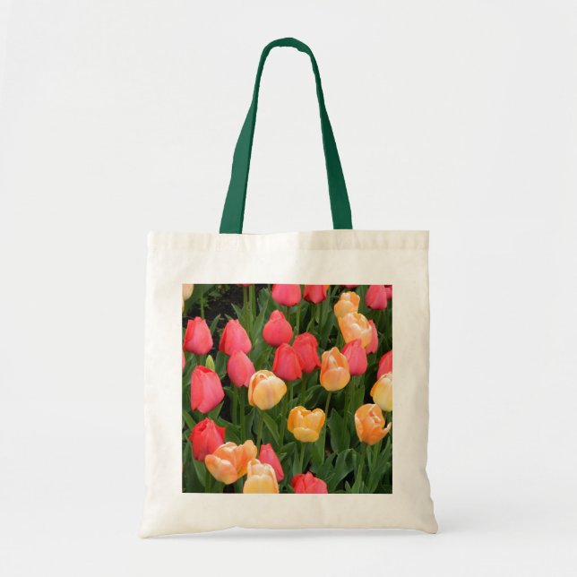 Tulip Field Tote Bag Tragetasche (Vorne)