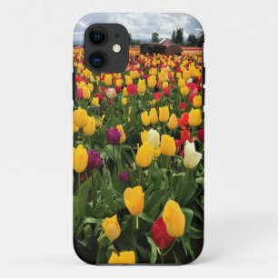 Tulip Field with Old Traktor, Oregon Case-Mate iPhone Hülle