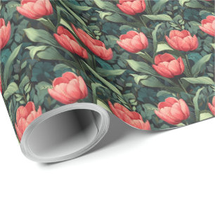 Tulip Floral Geschenkpapier