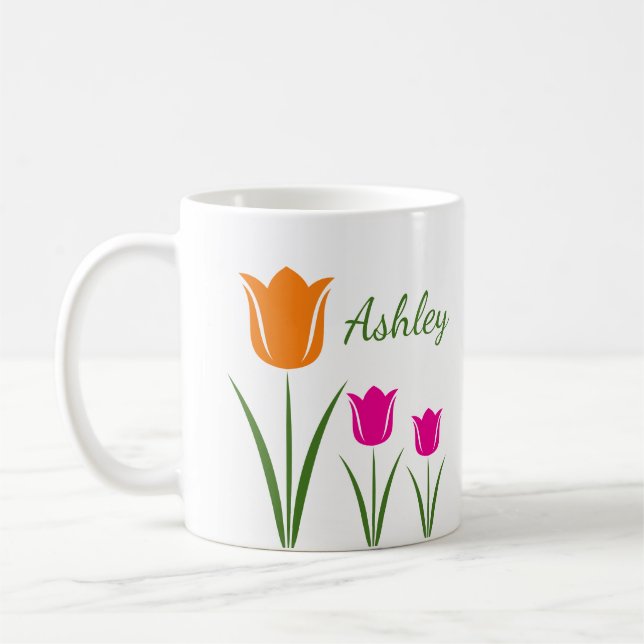 Tulip Flower Mugs Kaffeetasse (Links)