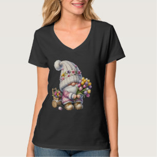 Tulip Garden Gnome Vater für den Funny Gardener Fl T-Shirt