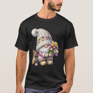 Tulip Garden Gnome Vater für den Funny Gardener Fl T-Shirt