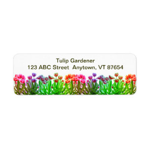 Tulip Garden Rainbow individuell anpassbar