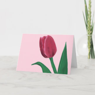 Tulip Greeting Card Karte