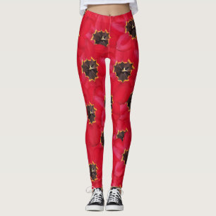 Tulip-Hintergrund-Leggings Leggings