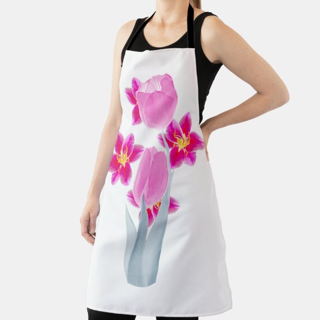 Tulip Lily Floral Schürze (InSitu)