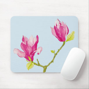 Tulip Magnolias auf einem Mauspad