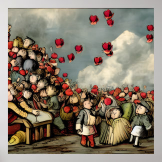 Tulip mania - die platzende Blase Poster