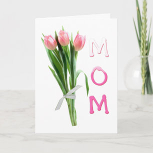 TULIP MOTHERS DAY CARD KARTE