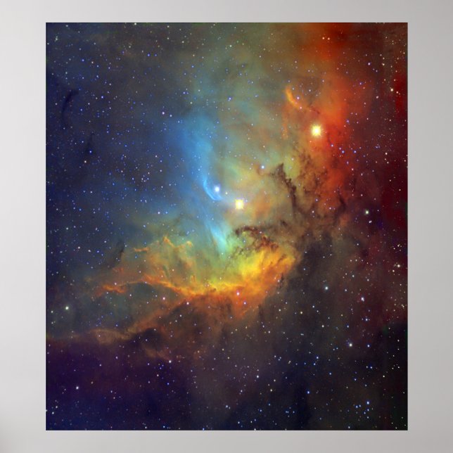 Tulip Nebula SH2-101 NASA Poster (Vorne)