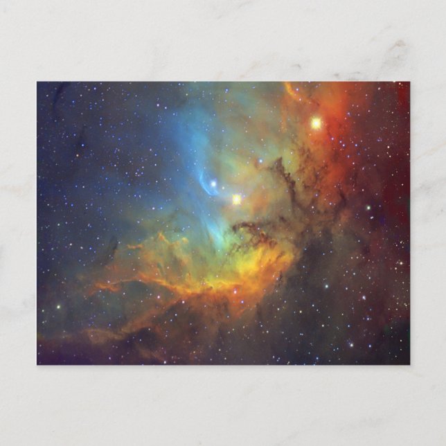 Tulip Nebula SH2-101 NASA Postkarte (Vorderseite)