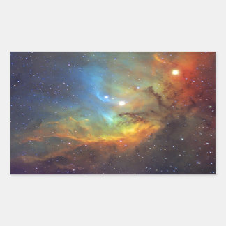 Tulip Nebula SH2-101 NASA Rechteckiger Aufkleber