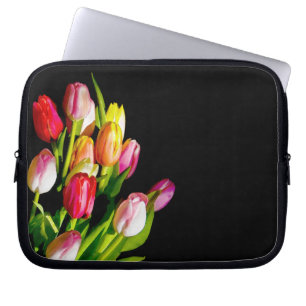 Tulip Painting - Originelle Blume Kunst Laptopschutzhülle