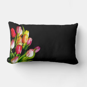 Tulip Painting - Originelle Blume Kunst Lendenkissen