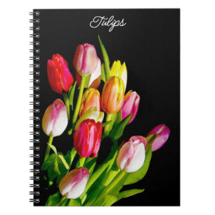 Tulip Painting - Originelle Blume Kunst Notizblock