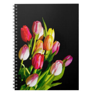 Tulip Painting - Originelle Blume Kunst Notizblock