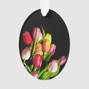 Tulip Painting - Originelle Blume Kunst Ornament