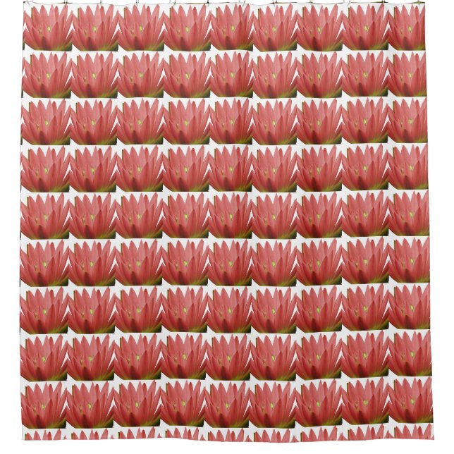 Tulip Pattern Duschvorhang (Vorderseite)