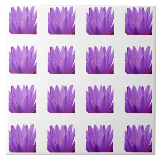 Tulip Pattern Fliese (Vorderseite)