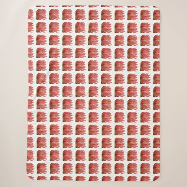 Tulip Pattern Sherpadecke (Vorderseite)