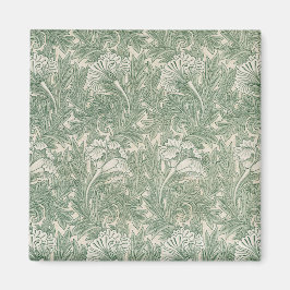 Tulip Pattern (von William Morris) Magnet