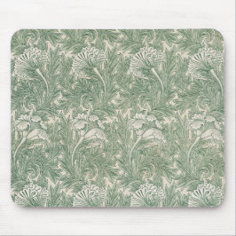 Tulip Pattern (von William Morris) Mousepad