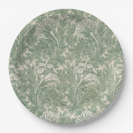 Tulip Pattern (von William Morris) Pappteller