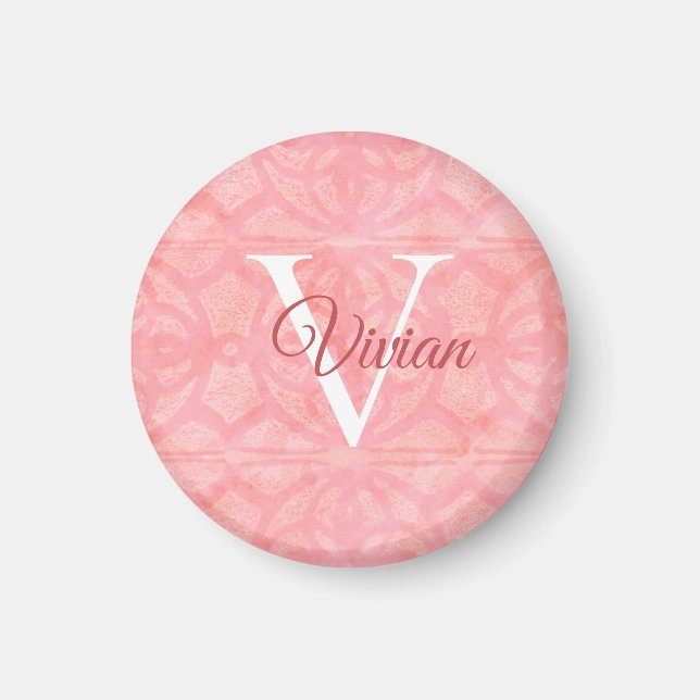 Tulip Pink Magnet (Vorne)